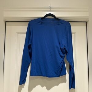SKIMS Long Sleeve Tee - Royal Blue